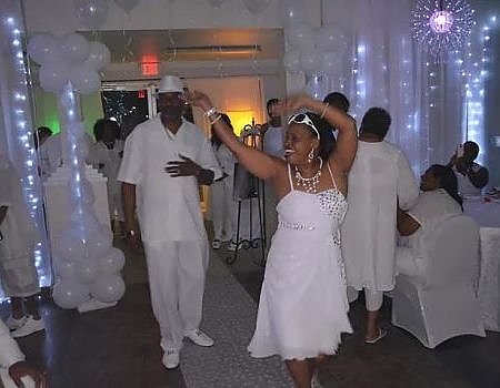 55 Birthday Party AllWhite LaRhonda Mays