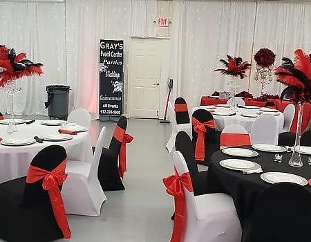Gray's Event Center ready for your next event.